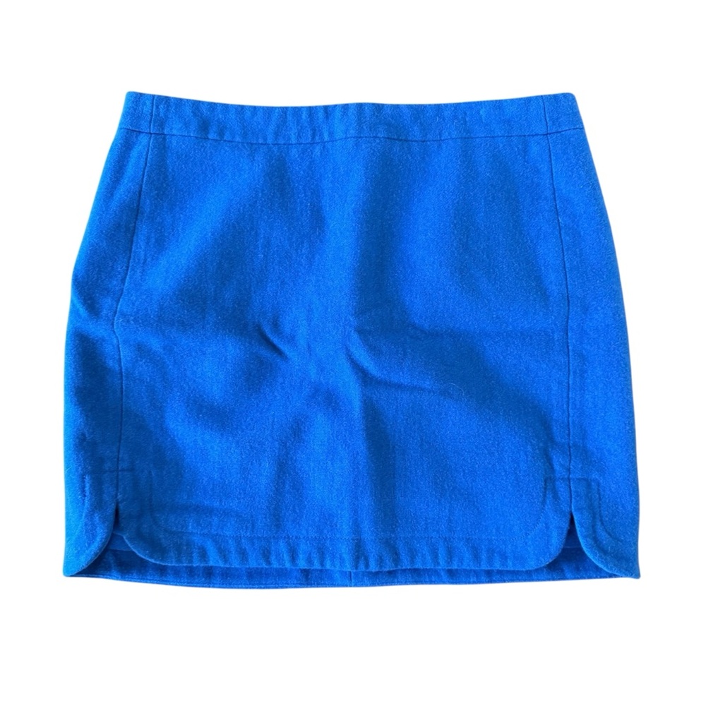 J. Crew Electric Blue Mini Skirt